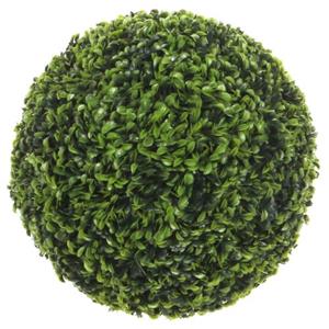 Mica Decorations Kunstplant - Buxusbol - Groen - 27 Cm