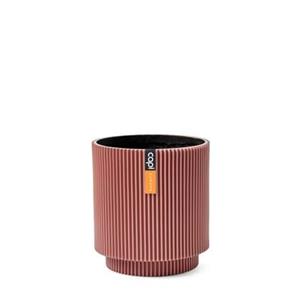 Capi Europe Vaas cilinder Groove Colours - 23x25 - Roze