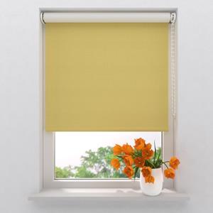 Raamdecoratie.com Rolgordijn Easy Verduisterend - Yellow - 80 X 190