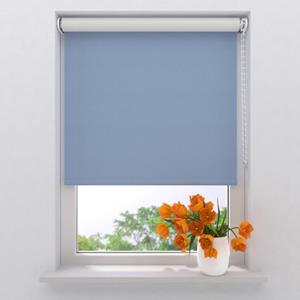 Raamdecoratie.com Rolgordijn Easy Verduisterend - Light Blue - 110 X 190