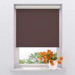 Raamdecoratie.com Rolgordijn Easy Verduisterend - Brown - 120 X 190 Cm