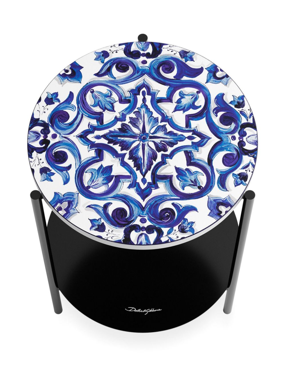 Dolce & Gabbana Amore salontafel met tegelprint - Blauw