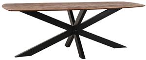 Eetkamertafel Zane - Bruin - Mangohout - 160cm