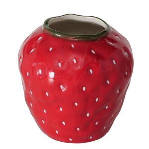 Boltze Vase Strawberry