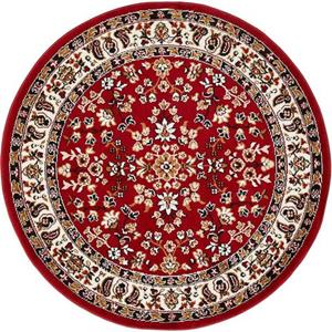 Teppich Oriental, Andiamo, rund, Höhe: 8 mm, Kurzflor, Orient-Optik, ideal im Wohnzimmer & Schlafzimmer