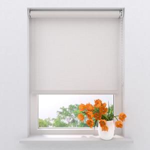 Raamdecoratie.com Rolgordijn Easy Lichtdoorlatend - Bright White - 50 X 190 Cm