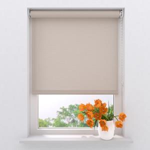 Raamdecoratie.com Rolgordijn Easy Lichtdoorlatend - Sand - 60 X 275 Cm