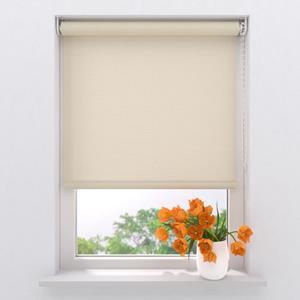 Raamdecoratie.com Rolgordijn Easy Lichtdoorlatend - Cream - 150 X 190 Cm