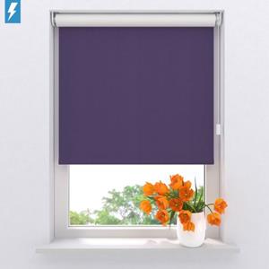 Raamdecoratie.com Elektrisch Rolgordijn Easy Verduisterend - Purple - 80 X 190 Cm - Cmd-02-p