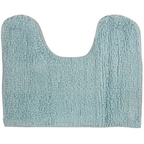 MSV Wc/badkamerkleed/badmat Voor Op De Vloer - Lichtblauw - 45 X 35 Cm