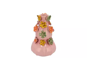 Daan Kromhout Flower Light Pink Vase Bubbels 14X22cm