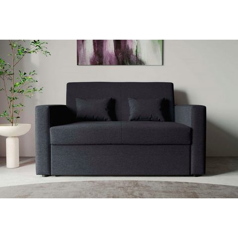 INOSIGN Schlafsofa "Ravena", kompaktes 2-Sitzer Sofa, mit Bettfunktion