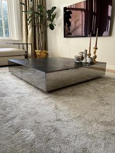 Minotti elliot salon tafel Chrome - Tweedehands