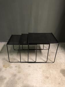 Whoppah Vintage metal nesting tables Metal - Tweedehands