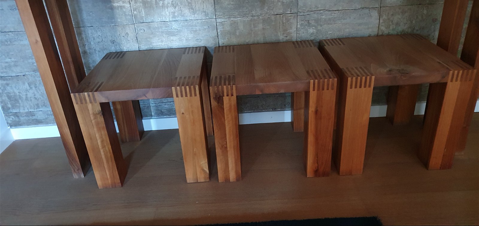 Pilat&Pilat 3x pilat en pilat tafels Wood - Tweedehands