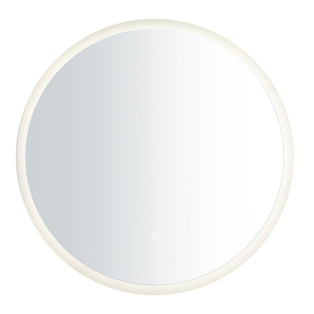 Nordlux Dovina spiegellamp - 80x60cm - IP44 - led - Aluminium Wit 2310251000