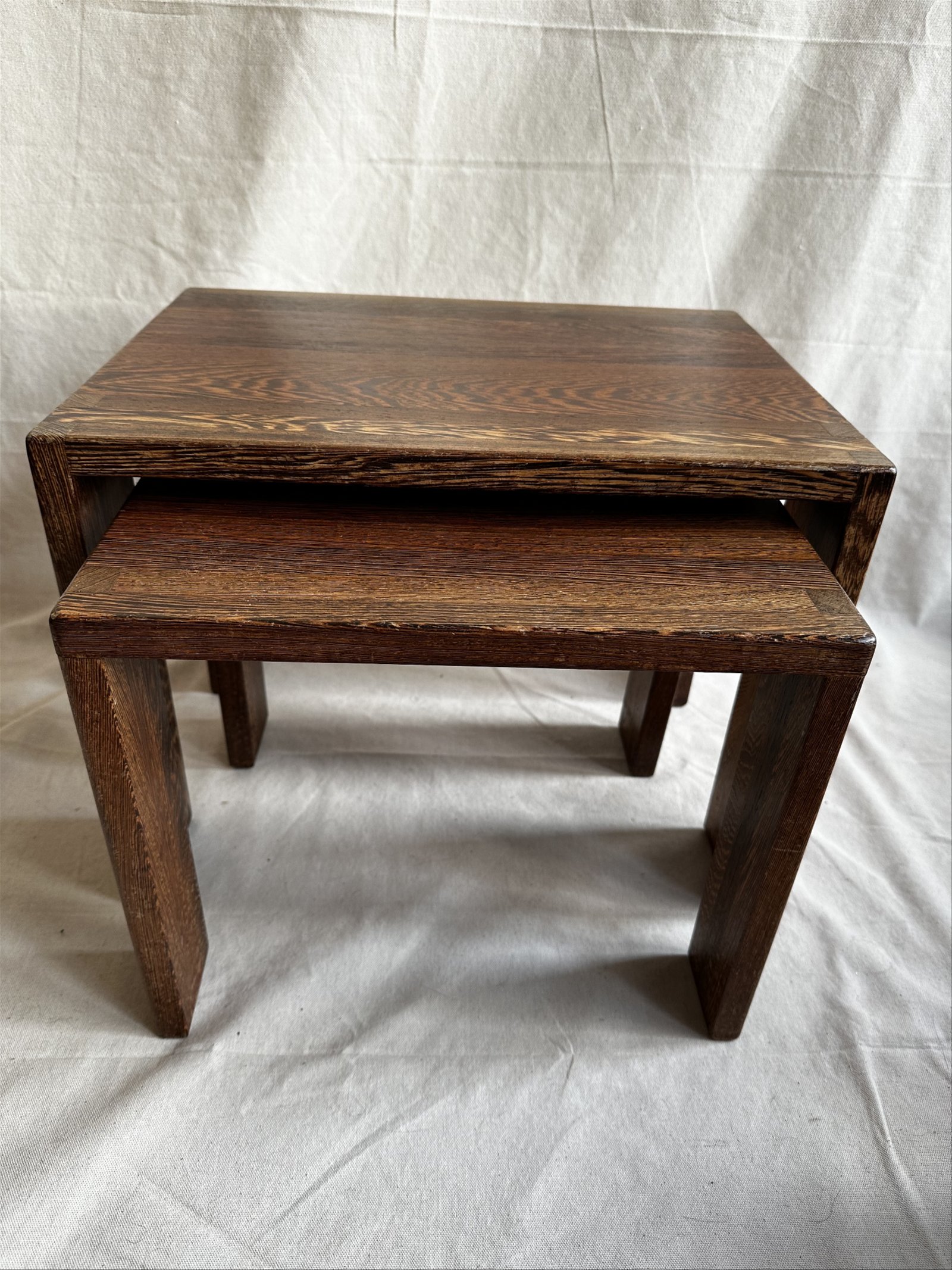 Whoppah Vintage nesting tables Wood - Tweedehands