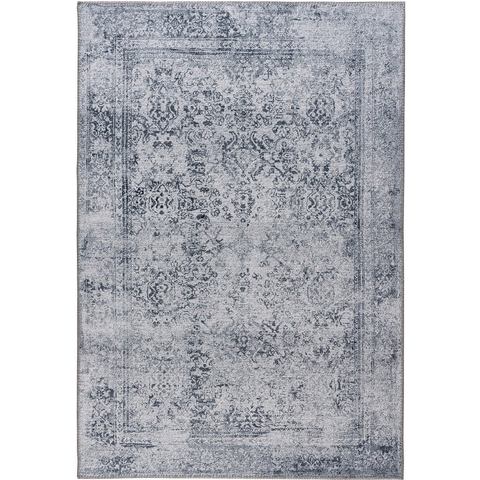 Teppich Vintage 3530, Sehrazat, rechteckig, Höhe: 4 mm, Kurzflor, waschbar, Chenille mit Baumwolle, Wohnzimmer