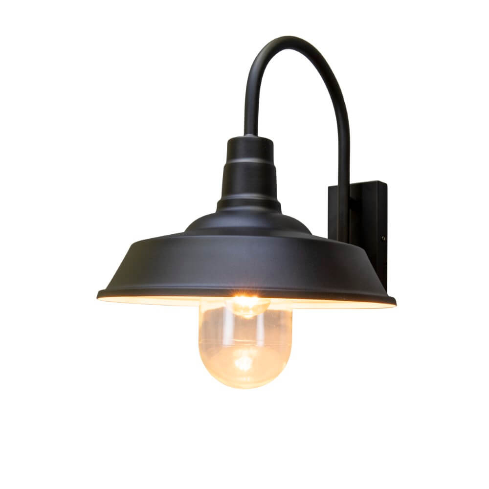 KonstSmide Nostalgische wandlamp Trapani zwart 7354-750