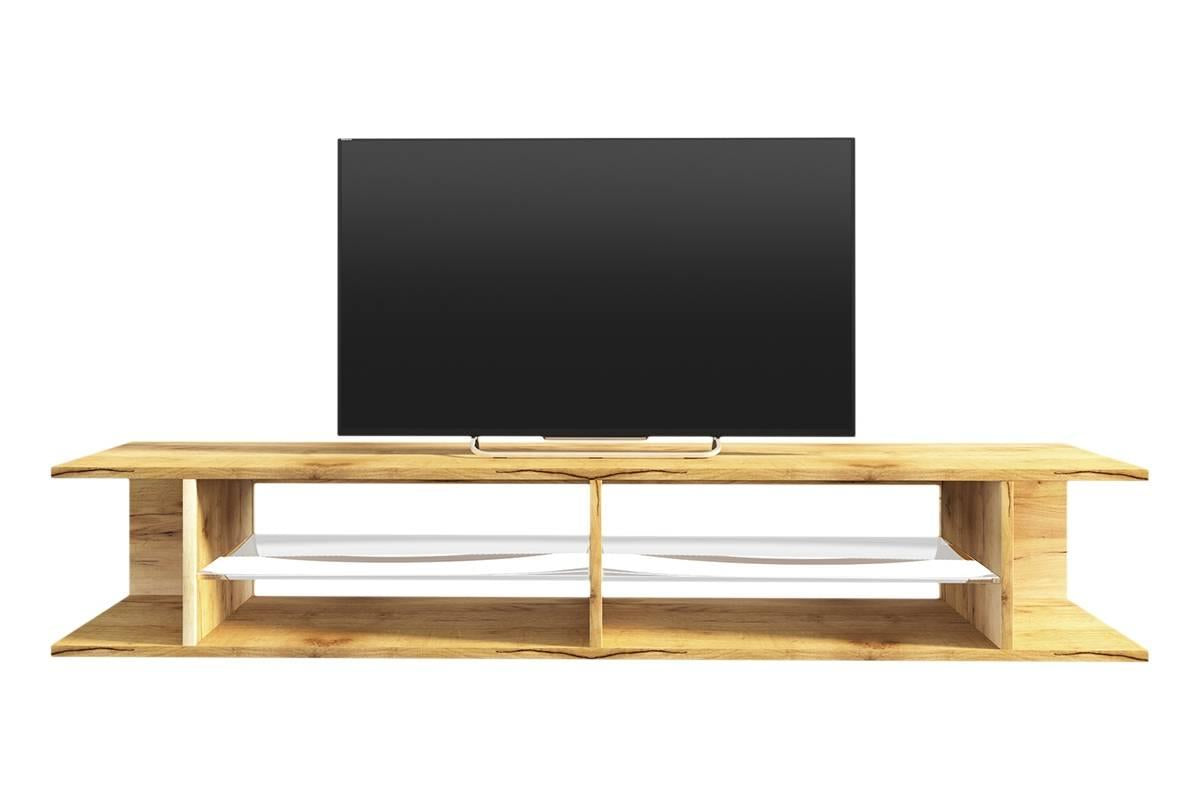 Mitchell - TV-Lowboard mit led, Wotan Eiche, 180 cm breit - Selsey