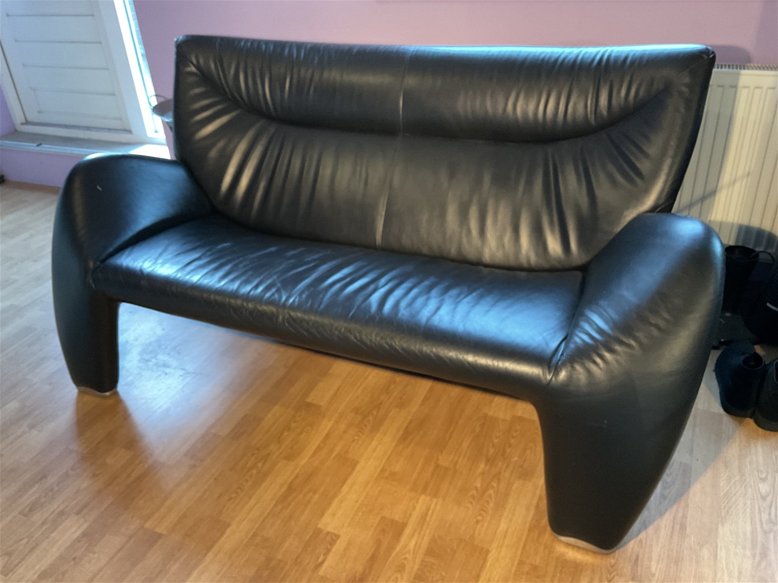 Leolux Echnaton sofa Leather - Tweedehands