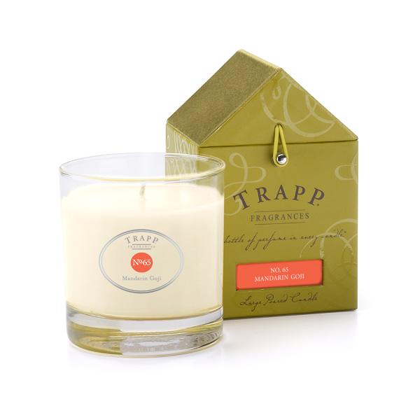 Trapp Fragrances 7oz Poured Candle Mandarin Goji