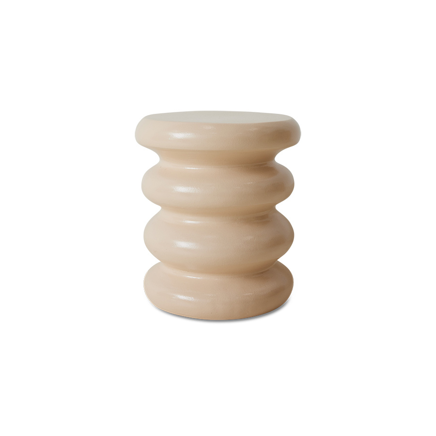 HKliving-collectie Allure side table cream
