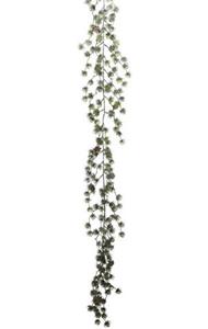 Creativ deco Winterse kunstplant Kerstversiering, kerstguirlande Guirlande in frozen-look, lengte 145 cm