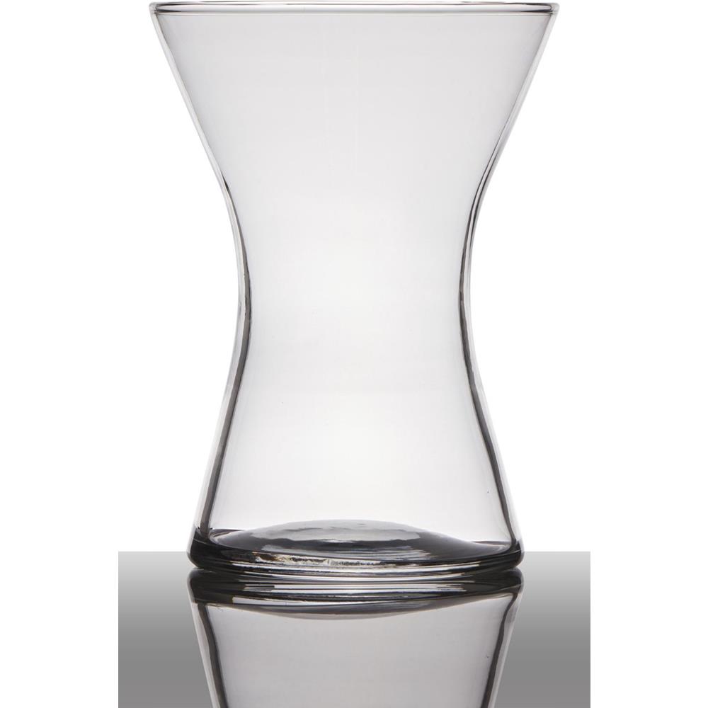 B-Living Vaas Glas Essentials X-shape Ø14xH20cm