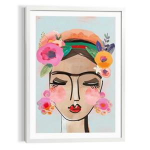 Reinders! Artprint op linnen Happy Face