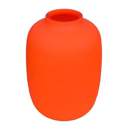 Vase The World Artic S Neon orange Ã21 x H29 cm