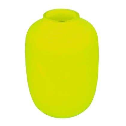 Vase The World Artic S Neon yellow Ã21 x H29 cm