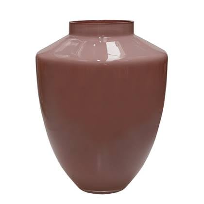 Vase The World Tugela M pastel pink Ã28 x H36 cm