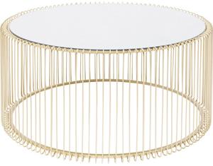 Salontafel Wire Uno Brass -Ø80cm