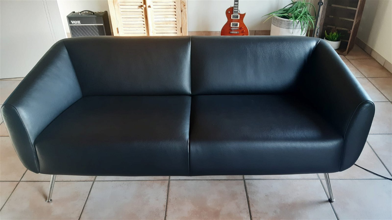 Leolux sofa Leather - Tweedehands