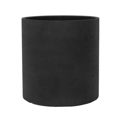 Pottery Pots Bloempot Grijs-Zwart D 40 cm H 40 cm