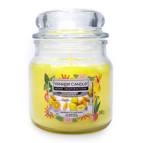 Yankee Candle Geurkaars Citrus Spice Medium - 340gr