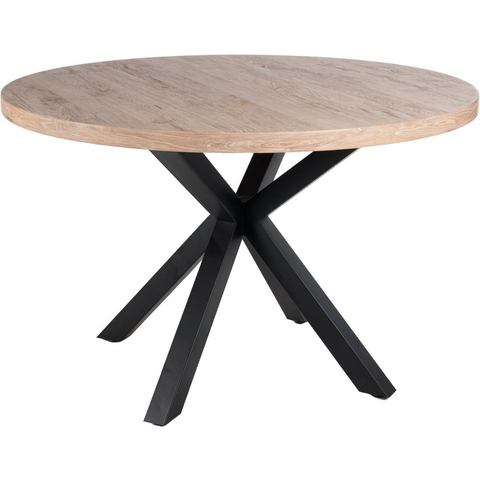 Duo Collection Esstisch "Damira Tisch", Massives Metallgestell, Belastbarkeit bis 100 kg