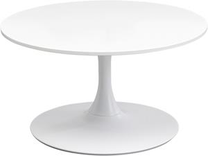 Salontafel Schickeria White -Ø80cm