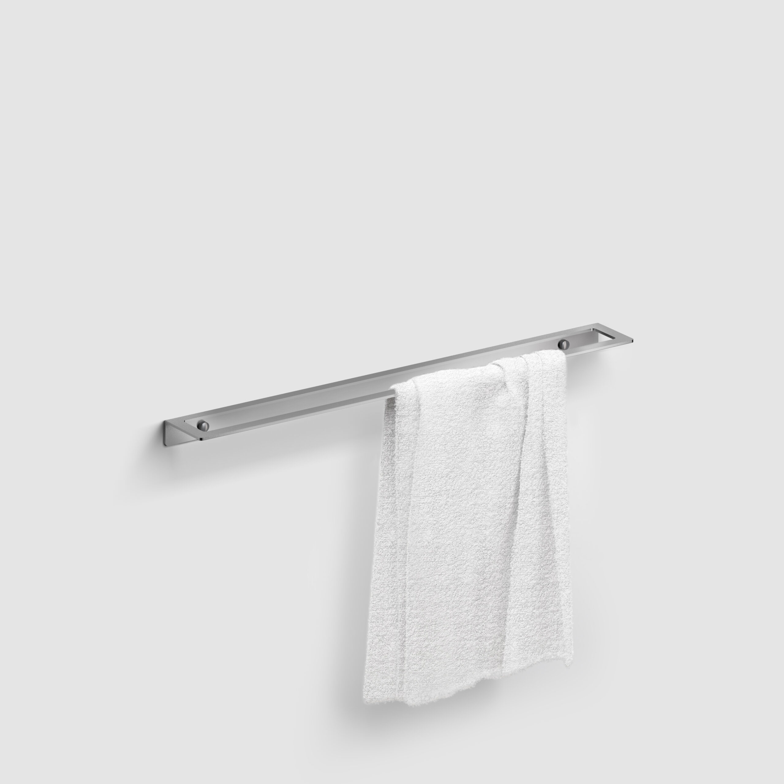 Clou Fold handdoekrek 60 cm, rvs geborsteld
