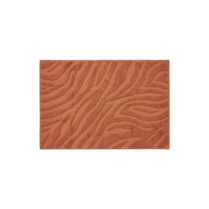 Kave Home  Goda-badmat 100% katoen terracotta 50 x 70 cm
