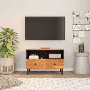 vidaXL Tv-meubel 70x33x46 cm massief acaciahout