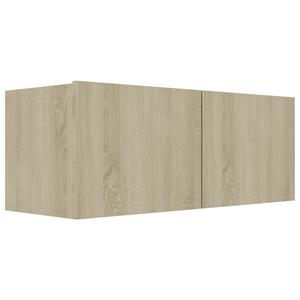 vidaXL TV-Schrank 6-tlg. TV-Schrank-Set Sonoma-Eiche Holzwerkstoff (6-St)