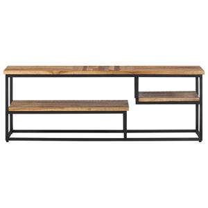 vidaXL TV-Schrank TV-Schrank 110x30x39 cm Recyceltes Massivholz Teak (1-St)