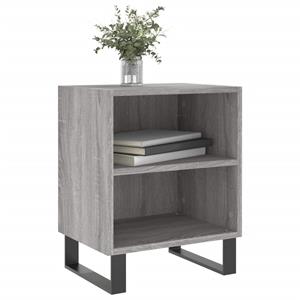 Bonnevie - Nachttisch,Beistelltisch Grau Sonoma 40x30x50 cm Holzwerkstoff vidaXL