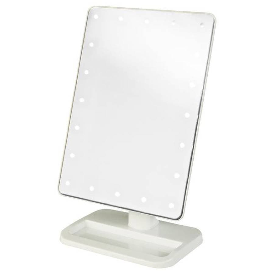 UNIQ Hollywoord klassieke cosmetische spiegel met LED -licht en vergroting