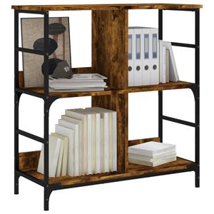 bonnevie Bücherregal,Standregal Räuchereiche 78,5x33x82 cm Holzwerkstoff vidaXL