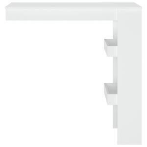 bonnevie Vidaxl - Wand-Bartisch Weiß 102x45x103,5 cm Holzwerkstoff Weiß