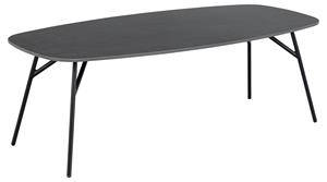 Giga Living Salontafel Torrice Rechthoek Keramiek Zwart 120cm - 