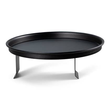 Spinder Design Armtafel ROUND - zwart - verstelbaar